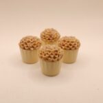 Copinho suculenta de amêndoas